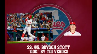 2022 BRYSON STOTT OFFICIAL WALKUP SONG amp HIGHLIGHTS  quotAOKquot  Phillies Baseball [upl. by Oicram642]