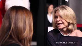 Carla Zampatti Interview at Fashion Week Australia [upl. by Regen292]