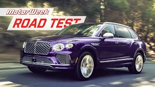 2023 Bentley Bentayga EWB  MotorWeek Road Test [upl. by Ahsak]