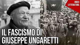 Il fascismo di Giuseppe Ungaretti [upl. by Eednac277]