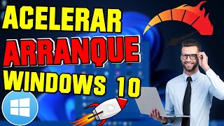 📌 ACELERA INICIO Arranque de Windows 10 👌 En pocos SEGUNDOS 2021 🔴 [upl. by Ahselaf9]