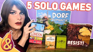 5 Solo Games Reviewed in 5 Minutes [upl. by Ursel]