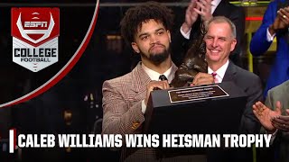 Caleb Williams wins the 2022 Heisman Trophy  ESPN College Football [upl. by Fabri]