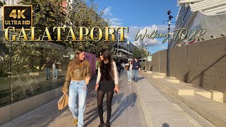 TURKEY 2024  GALATAPORT 4K WALKING TOUR [upl. by Lyris819]