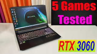 Continuously 5 Games Tested on Acer Nitro 5  Ryzen 7 5800H  RTX 3060 😲😲 [upl. by Neville]