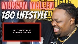 Morgan With Another One  Morgan Wallen  180 Lifestyle Lyric Video  Reaction Video [upl. by Hortensia]