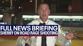 Hillsborough sheriff Arrest in deadly road rage shooting [upl. by Reinar832]