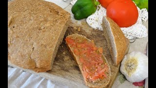 PAN RUSTICO CROCK POT  CROCK POT RUSTIC BREAD  CROCK POT [upl. by Ruthe]