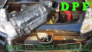 HOW TO REMOVE PEUGEOT PARTNER DISEL PARTICULATE FILTER DIY [upl. by Normy544]