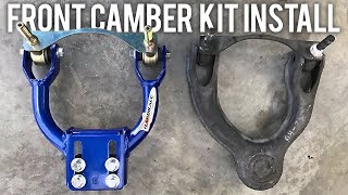 Hardrace Front Camber Kit Install  9295 CIVIC EG [upl. by Juanita678]