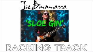 Joe Bonamassa  Sloe Gin Guitar Backing Track [upl. by Nette]