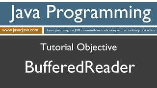 Learn Java Programming  BufferedReader Tutorial [upl. by Cutler817]