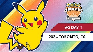 VG Day 1  2024 Pokémon Toronto Regional Championships [upl. by Kenaz]