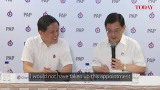 Finance Minister Heng Swee Keat on his health [upl. by Woolley]