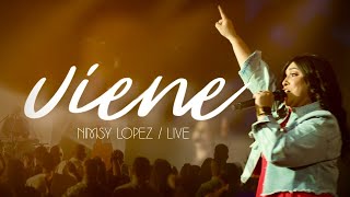 NIMSY LOPEZ  VIENE Video Oficial en Vivo [upl. by Lehet]