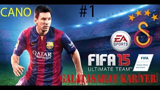 Fifa 15 Galatasaray Kariyer Modu 1 Forvet Bulaalım [upl. by Atteselrahc651]