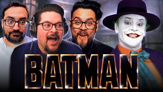 BATMAN 1989 MOVIE REACTION Tim Burton • Michael Keaton • Movie Review [upl. by Noraha]