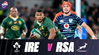 EXTENDED HIGHLIGHTS  Ireland v South Africa  Autumn Nations Series [upl. by Bickart]