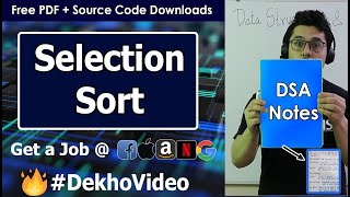 Selection Sort Algorithm [upl. by Amairam]