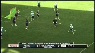 Villanova manup offense vs Penns mandown defense 2 [upl. by Kluge]