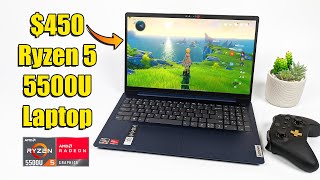 Is This 450 RYZEN 5500U Laptop From Walmart Worth Buying [upl. by Silirama]