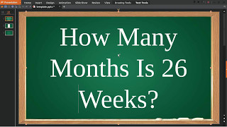 ✅ How Many Months Is 26 Weeks [upl. by Annabelle]