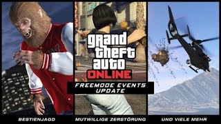 GTA 5 Online Freemode Events Update DLC 15092015 by HERZ Movie [upl. by Delainey]