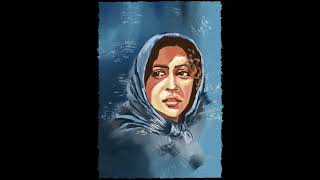 Digital TimeLapse Paintings  Rebele 7 Digital Oil Painting  Blue Scarf Lady [upl. by Allen]