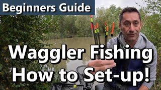 Beginners Guide to Waggler Fishing  How to Setup [upl. by Bascio]