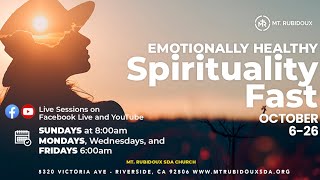 Emotionally Healthy Spirituality 21Day Fast Day 20 [upl. by Ahusoj226]