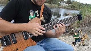 Strange and Delightful Turn of Events  8 String Guitar Playthrough [upl. by Gui]