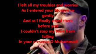 maher zain assalamualaika ya rasullullah lyrics [upl. by Laurens]