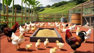 Chicken raising process and disease prevention and treatment for chickens [upl. by Giarg620]