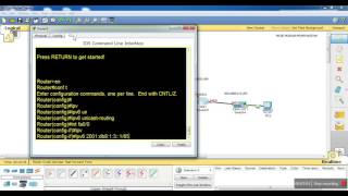 IPV6 OSPF V3 Packet Tracer English [upl. by Apollus629]