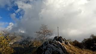 Valsassina lo Zucco di Maesimo timelapse 4K 60 fps [upl. by Ardnuyek]