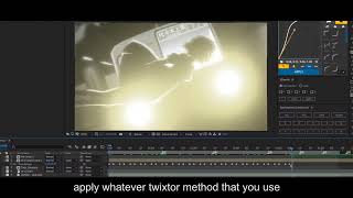 how to time remap smoothly  after effects tutorial [upl. by Liartnod]