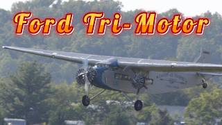 Not so Rare video of Legendary EAA Ford Tri motor [upl. by Ondine656]