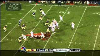 Boston College vs Notre Dame 2011 ACC Football Highlights [upl. by Alethea]