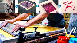 Screen Printing A to Z ।। Step by Step Process of Screen Printing [upl. by Bjorn]