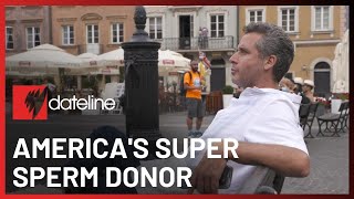 Meet Americas prolific sperm donor who has nearly 100 biological children  SBS Dateline [upl. by Ilhsa]