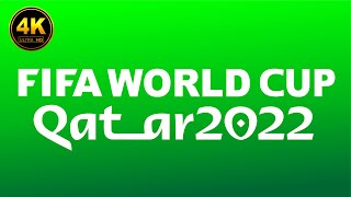 Logo FIFA World Cup Qatar 2022 Green Screen 4K 60FPS [upl. by Ycul]