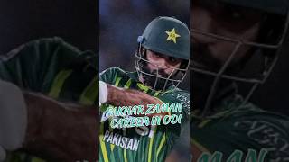 Fakhar zaman careerfakhar zaman in team Pakistan youtubeshorts cricket fakharzaman [upl. by Odragde665]