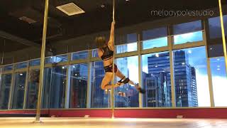 TOO LOST IN YOU Pole Dance Melody Rose 鋼管舞 [upl. by Johiah29]