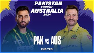 🔴 Live Pakistan Vs Australia Live – 2nd T20  PAK Vs AUS  Pakistan Live Match Today  1st Innings [upl. by Dnaletak]