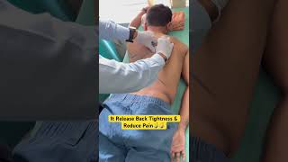 Major Cracking Sound From Pulling Patients’s Skin Ever  scoliosistreatment chiropratic crack [upl. by Kinnon]