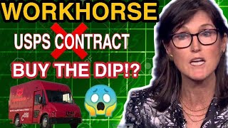 WORKHORSE STOCK MASSIVE CRASH USPS NEWS BUY THE DIP WKHS STOCK A BUY HOW TO TRADE WKHS STOCK [upl. by Jennilee815]