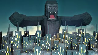 Minecraft  Godzilla Modded Survival  quotKING KONG OR GODZILLAquot 2 MORPHING MINECRAFTERS [upl. by Anaib]