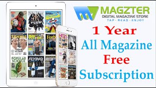 FREE magazines Magzter Gold 1 Year Subscription Free Membership  Free Offer freenews magazine [upl. by Festus]