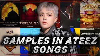 SamplesInterpolations in ATEEZ Songs [upl. by Yaya]