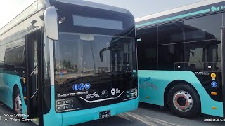 Mowasalat KarwaQatar Yutong electric bus ZK6118BEVG [upl. by Ylek375]